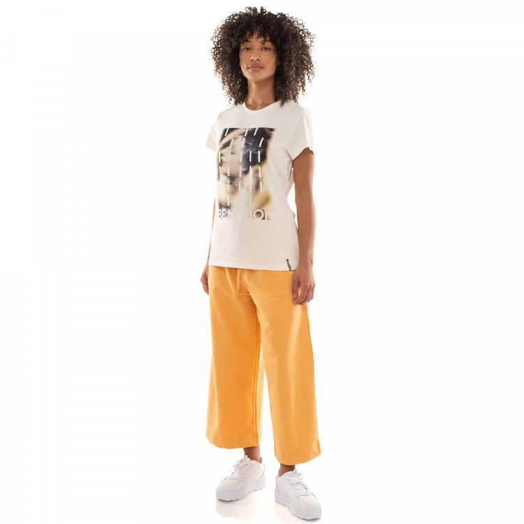 TERRY CROPPED WIDE LEG PANT