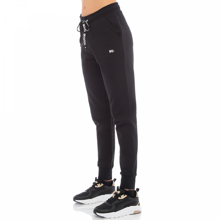 Rib hem pant