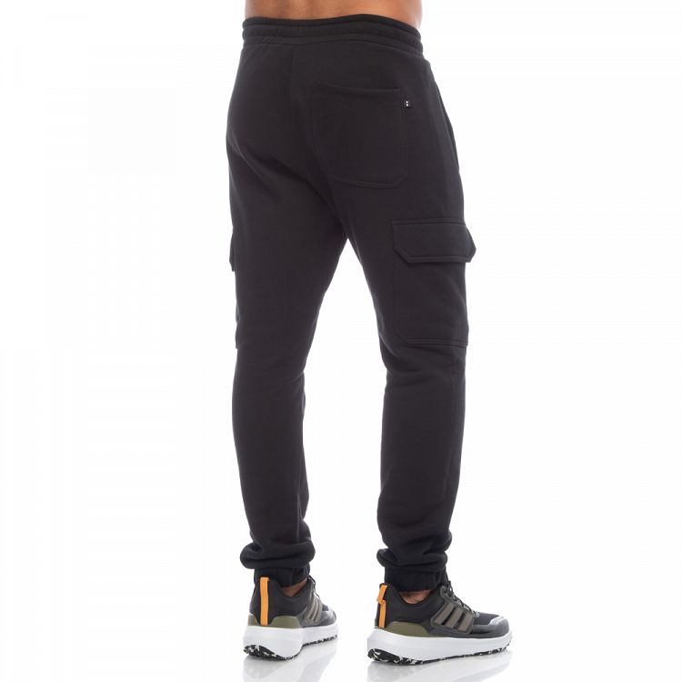 SIDE POCKETS ELASTIC HEM PANT