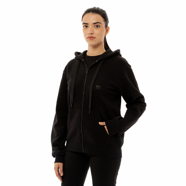BE:NATION ESSENTIAL ZIPPER HOODIE