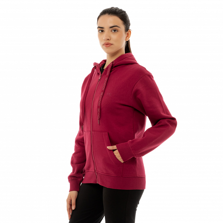 BE:NATION ESSENTIAL ZIPPER HOODIE