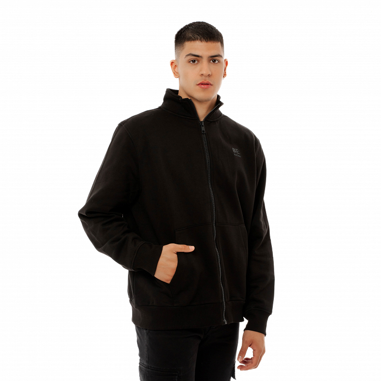 Mock neck full zip