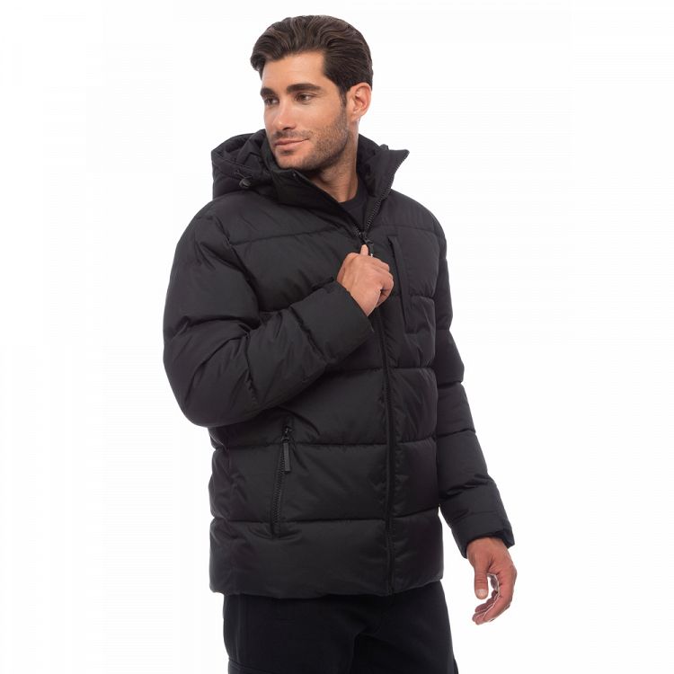 PADDED JACKET WITH DETACHABLE HOOD