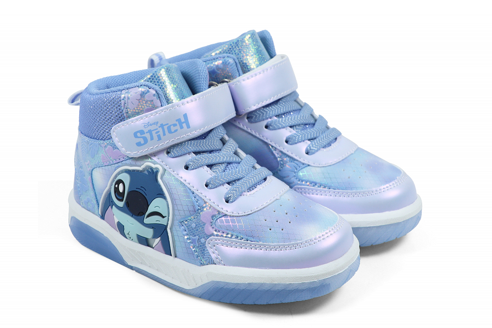 Lilo & Stitch Mid cut shoe with Lights TPR outsole