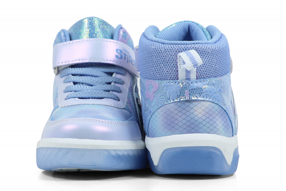 Lilo & Stitch Mid cut shoe with Lights TPR outsole