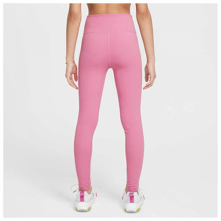 Nike One Big Kids' (Girls') Dri-FIT High-Waisted Leggings