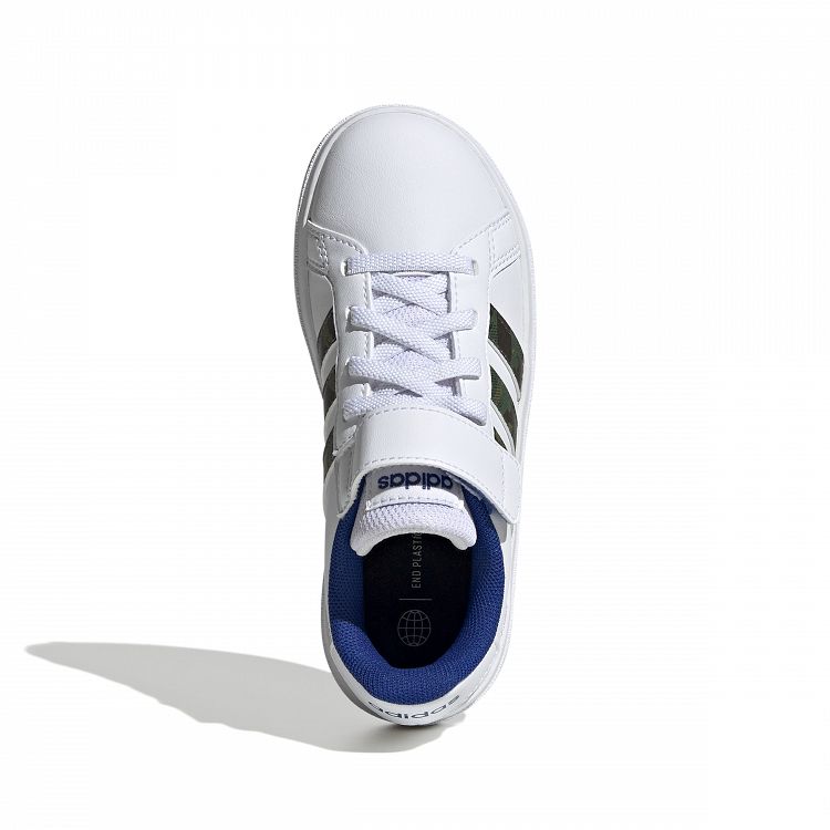 Grand Court Lifestyle Court Elastic Lace and Top Strap Shoes