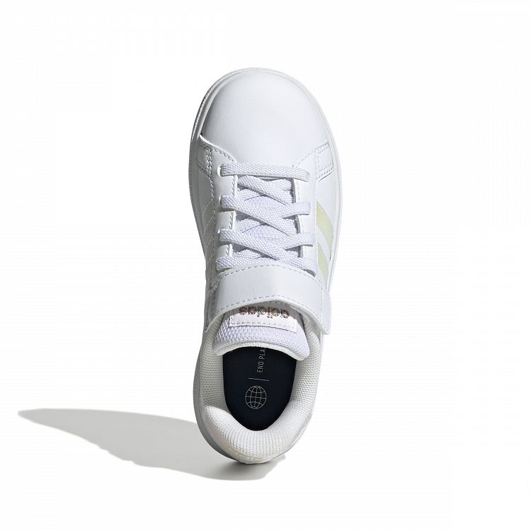 Grand Court Lifestyle Court Elastic Lace and Top Strap Shoes
