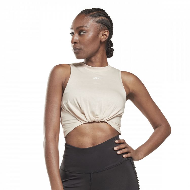 Studio Gathered Solid Tank