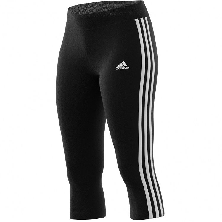 Essentials 3-Stripes 3/4 Length Leggings