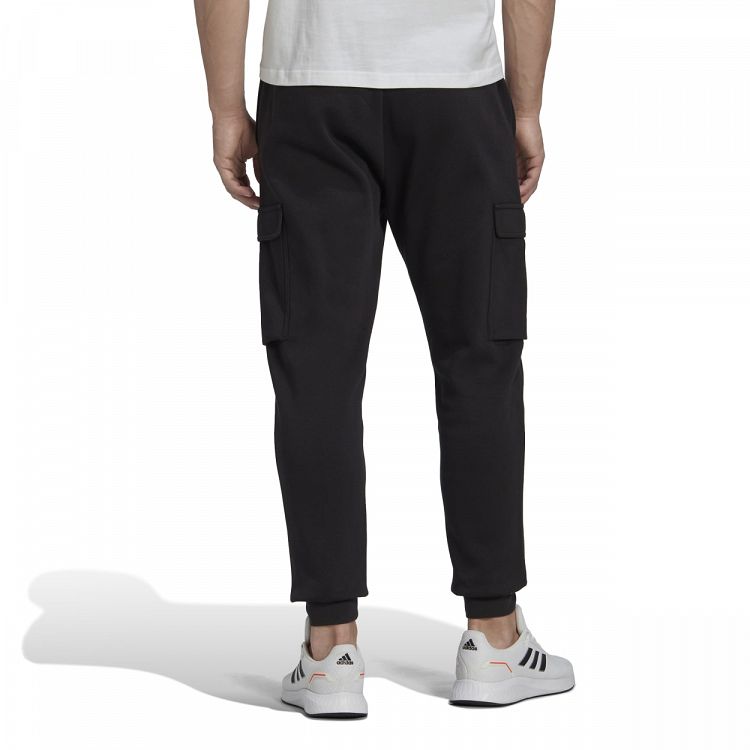 ESSENTIALS FLEECE REGULAR TAPERED CARGO PANTS