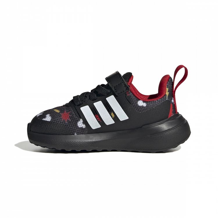 adidas x Disney FortaRun 2.0 Mickey Cloudfoam Sport Running Elastic Lace Top Strap Shoes