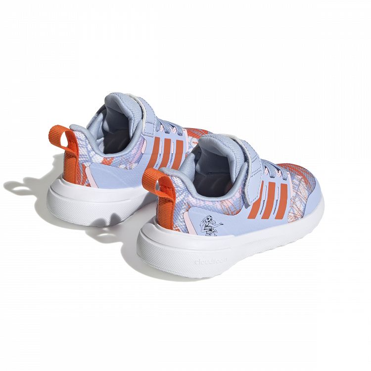 adidas x Disney FortaRun 2.0 Moana Cloudfoam Sport Running Elastic Lace Top Strap Shoes