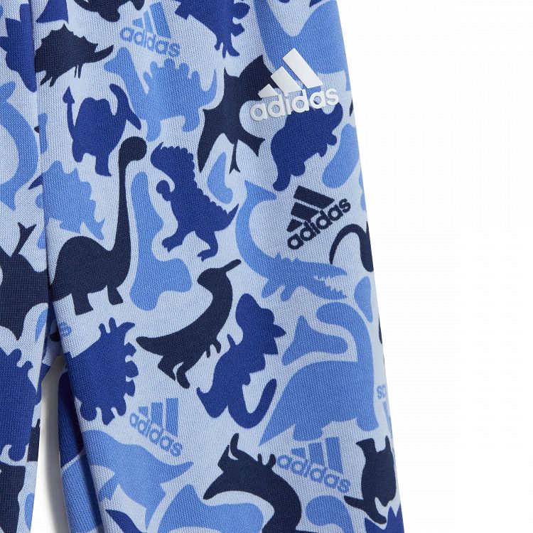 Dino Camo Allover Print French Terry Jogger Set