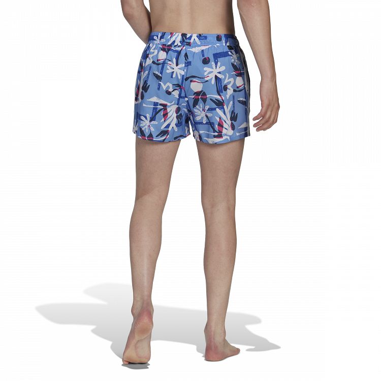 Seasonal Floral CLX Very Short Length Swim Shorts