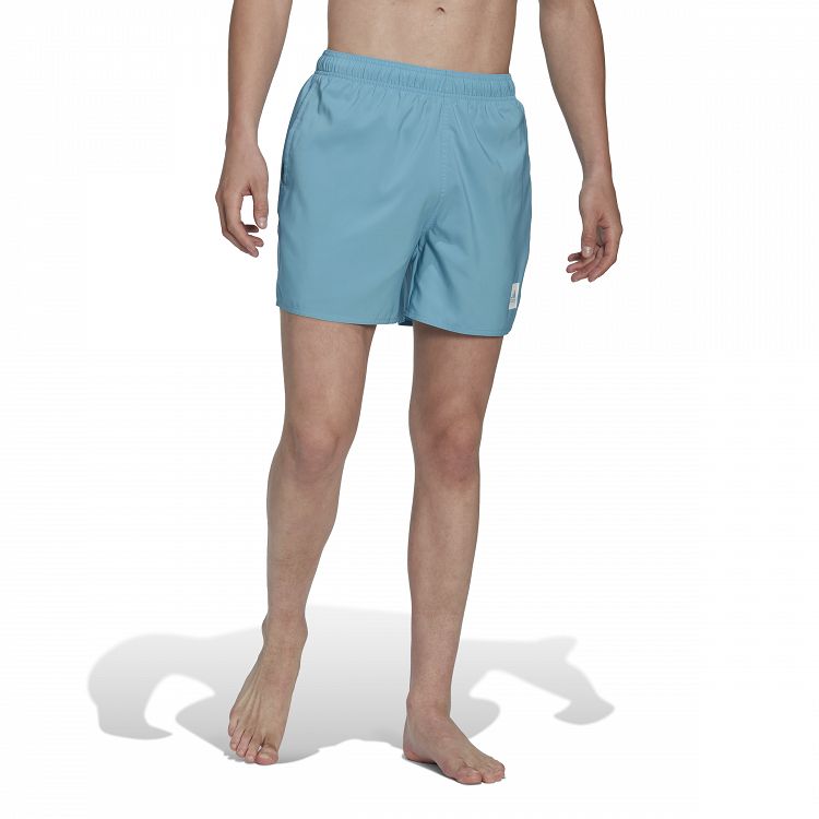Short Length Solid Swim Shorts