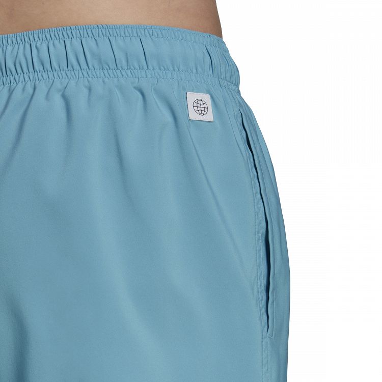 Short Length Solid Swim Shorts