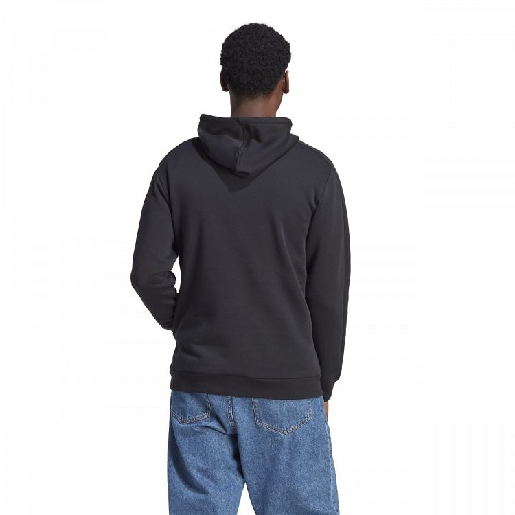 ESSENTIALS FLEECE 3-STRIPES HOODIE