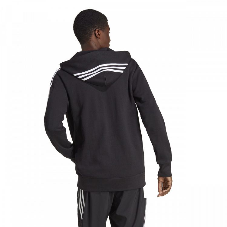 ESSENTIALS FRENCH TERRY 3-STRIPES FULL-ZIP