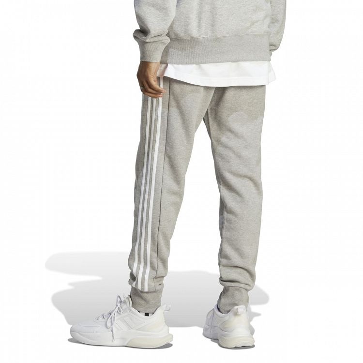 ESSENTIALS FRENCH TERRY TAPERED CUFF 3-STRIPES PANTS