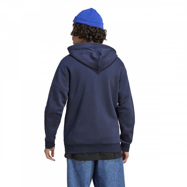 ESSENTIALS FLEECE 3-STRIPES FULL-ZIP