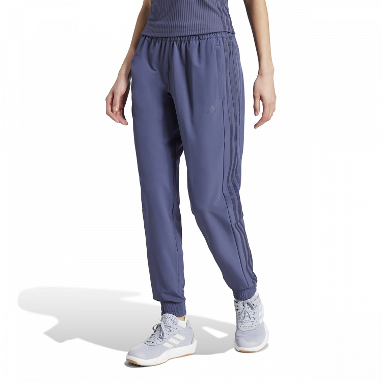 PACER ALL GYM 3 STRIPES WOVEN MID RISE PANT