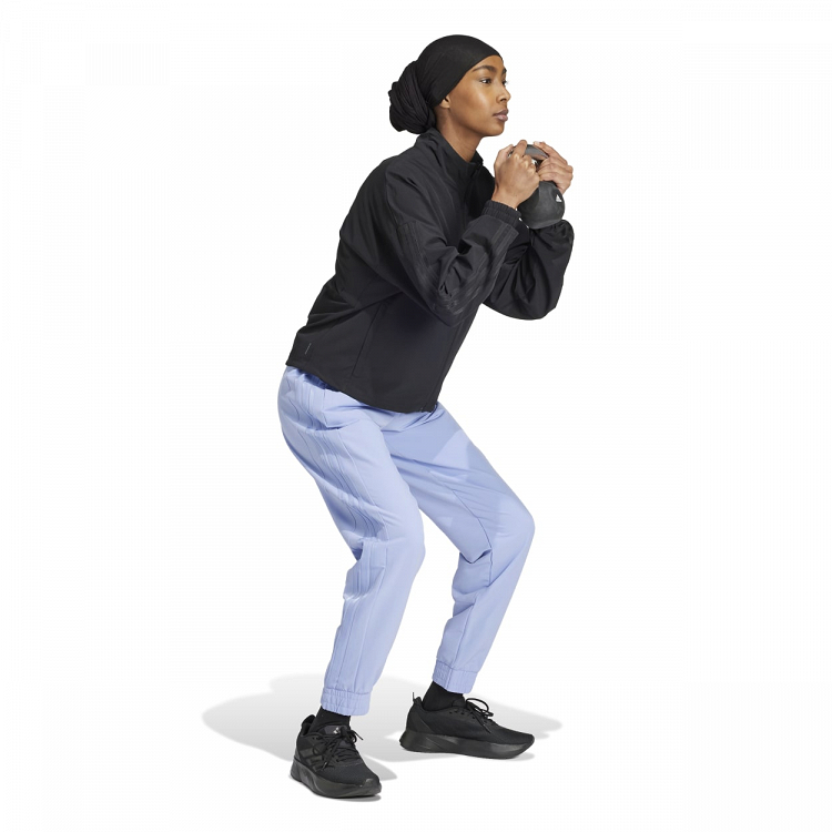 PACER ALL GYM 3 STRIPES WOVEN MID RISE PANT
