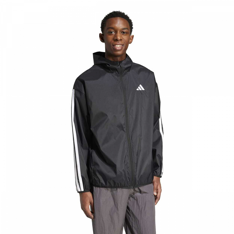 ESSENTIALS THREE STRIPES RIPSTOP WINDBREAKER