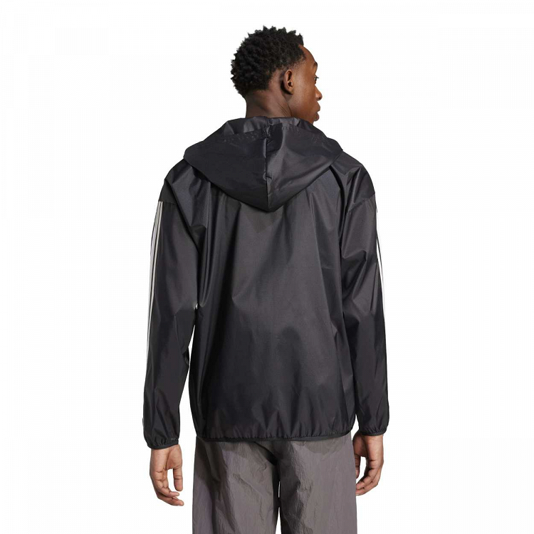 ESSENTIALS THREE STRIPES RIPSTOP WINDBREAKER