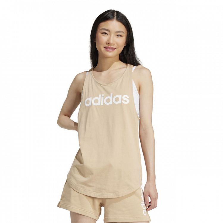 LOUNGEWEAR Essentials Loose Logo Tank Top