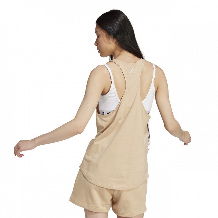 LOUNGEWEAR Essentials Loose Logo Tank Top