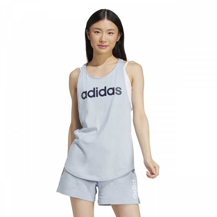LOUNGEWEAR Essentials Loose Logo Tank Top