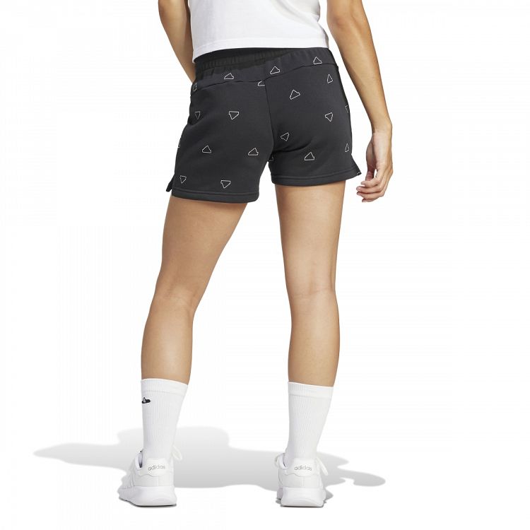 Essentials Monogram Fleece Graphic Shorts