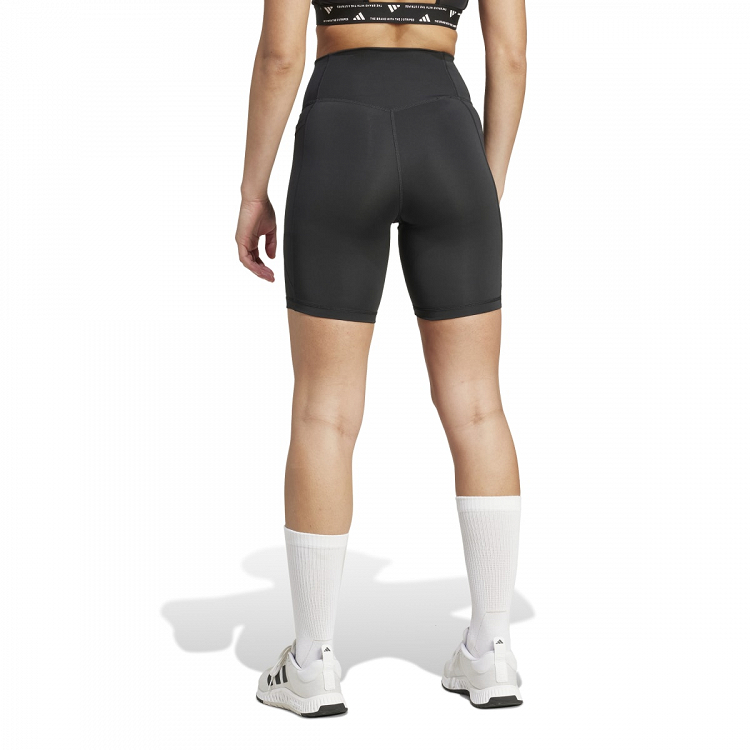 adidas Optime Essentials Stash Pocket 7inch Short Leggings