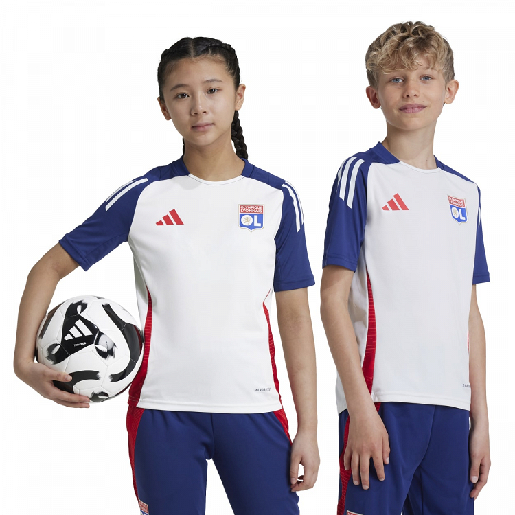 OLYMPIQUE LYONNAIS 2024/2025 TIRO24 TRAINING JERSEY KIDS