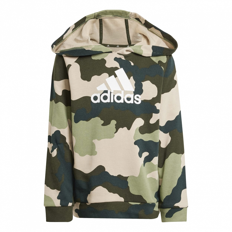 Little Kids Essentials Allover Printed Hoddie Set