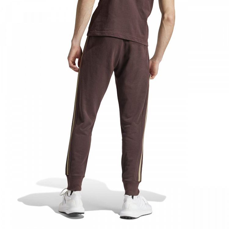 ESSENTIALS FRENCH TERRY TAPERED CUFF 3-STRIPES PANTS