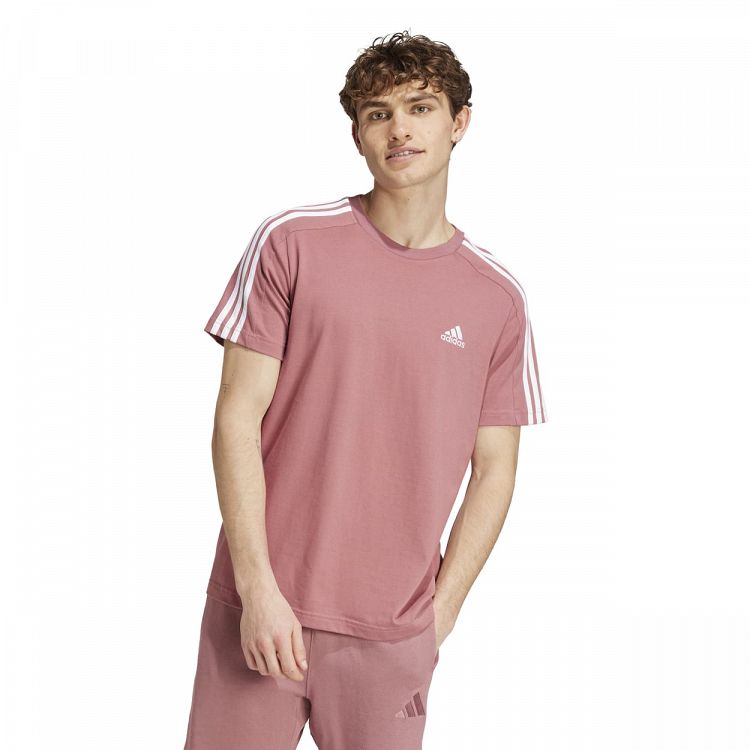 ESSENTIALS SINGLE JERSEY 3-STRIPES T-SHIRT