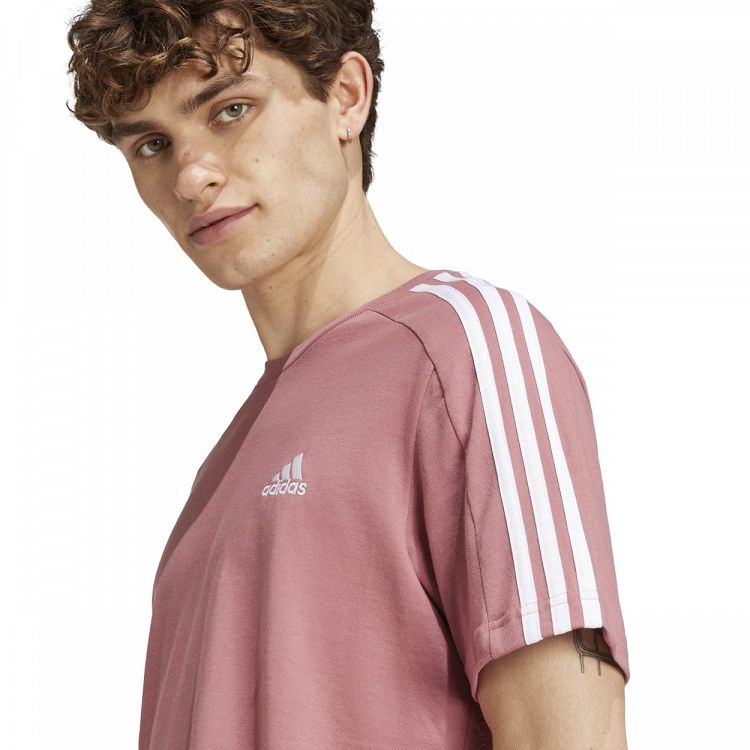 ESSENTIALS SINGLE JERSEY 3-STRIPES T-SHIRT