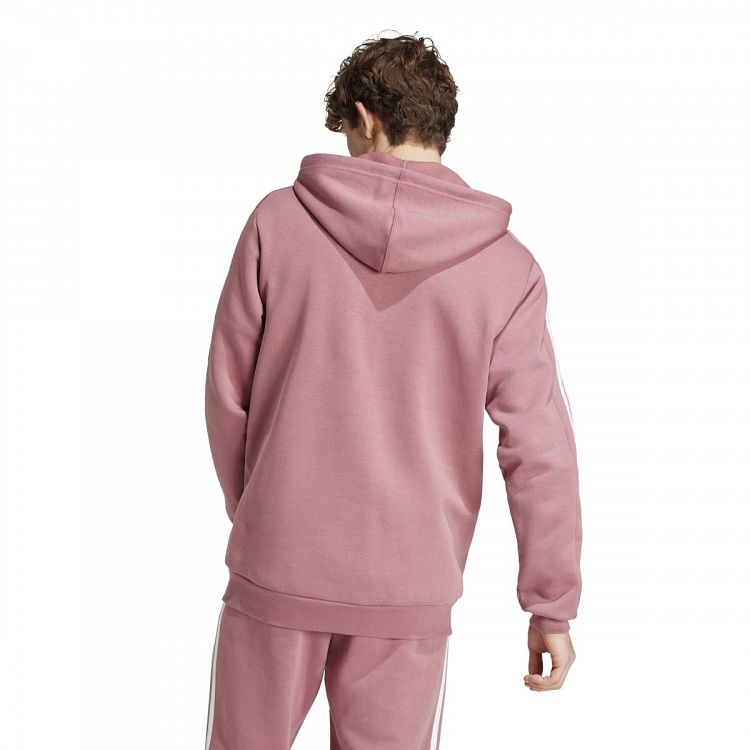 ESSENTIALS FLEECE 3-STRIPES FULL-ZIP