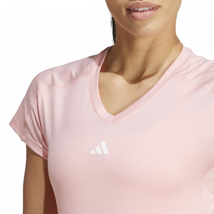 AEROREADY TRAIN ESSENTIALS MINIMAL BRANDING V-NECK T-SHIRT