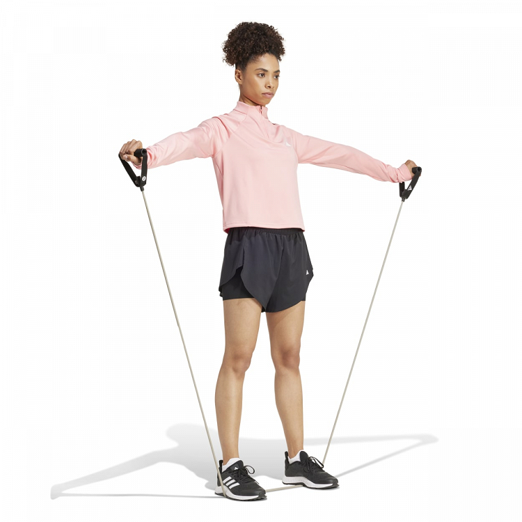 adidas Train Essentials Minimal Branding 1/4 Zip Cover Up