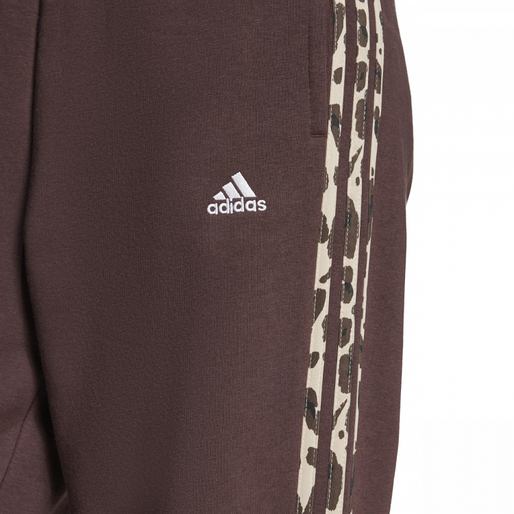 ESSENTIALS 3 STRIPES ANIMAL PRINT 7/8 PANT