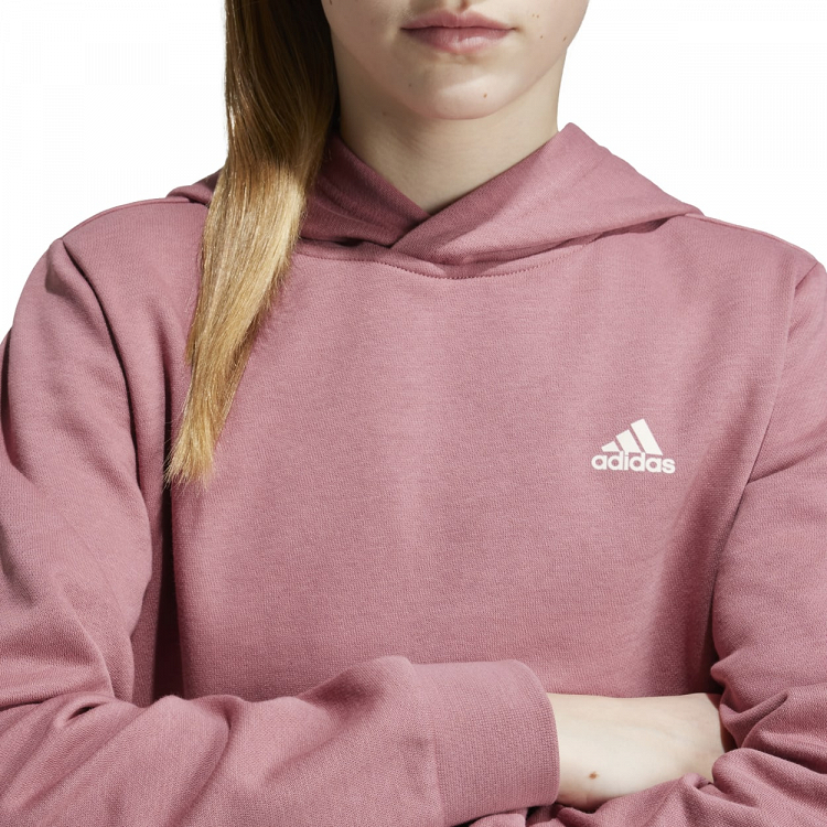 Junior Essentials Small Logo Feel Cozy Fleece Hoodie
