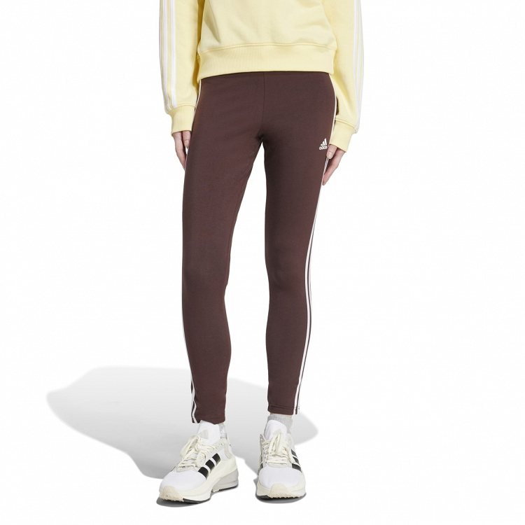 ESSENTIALS 3-STRIPES HIGH WAISTED SINGLE JERSEY LEGGING