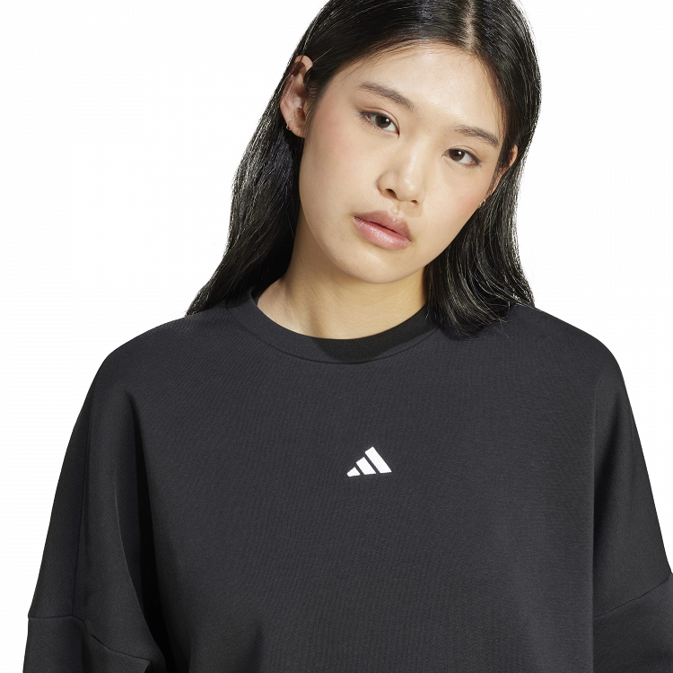 ESSENTIALS SMALL LOGO FEEL COZY SWEATSHIRT
