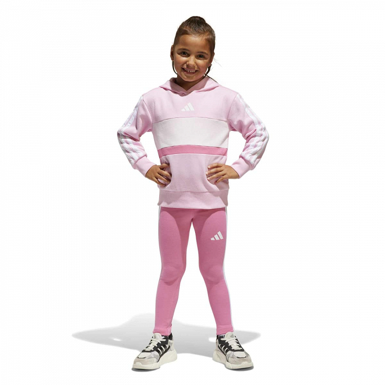 SEASONAL ESSENTIALS TIBERIO 3 STRIPES FLEECE LEGGINGS SET