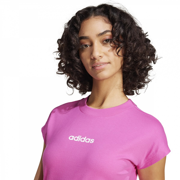 ESSENTIALS LINEAR COTTON T-SHIRT