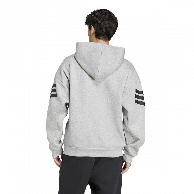 FUTURE ICONS THREE STRIPES FULL-ZIP HOODIE
