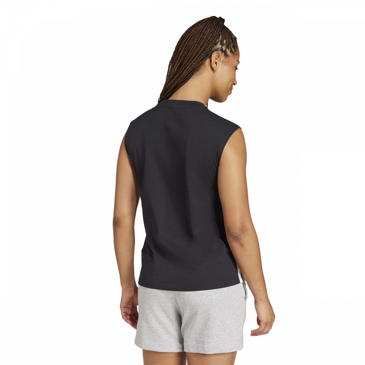 ESSENTIALS 3-STRIPES COTTON LIFESTYLE TANK